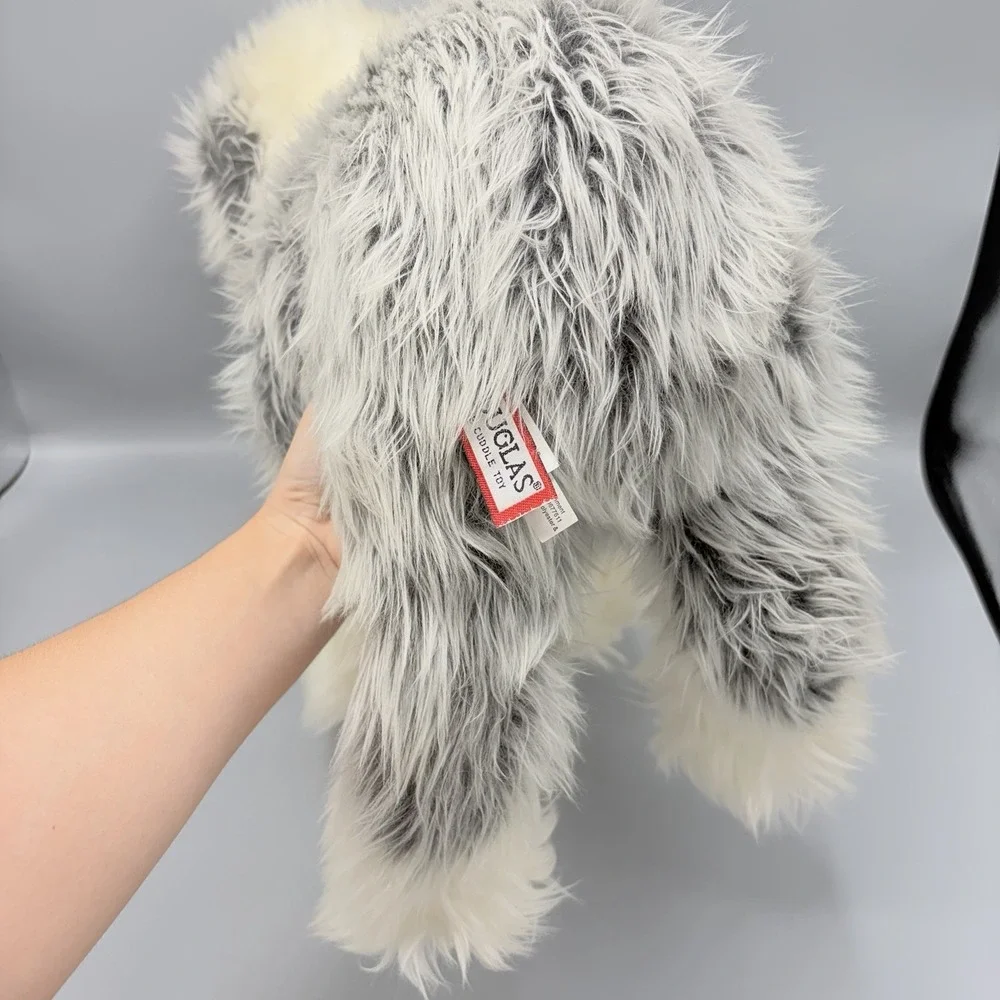 Douglas Willard Old English Sheepdog Medium Floppy Plush Dog #2063 Retired 20